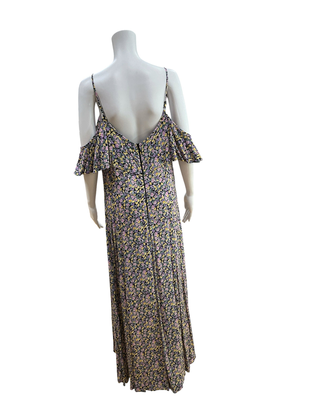 Rewind Floral Cold Shoulder Maxi Dress XL - ONLINE ONLY