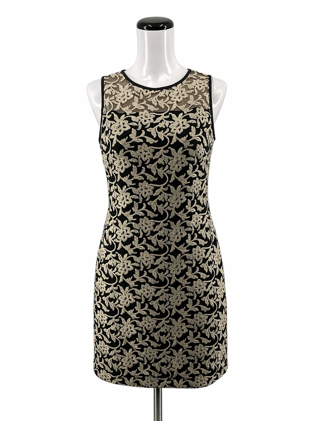 ralph lauren black gold dress Lauren Ralph Lauren BEADED MESH & SATIN ONE-SHOULDER GOWN - Occasion wear - black/gold/black