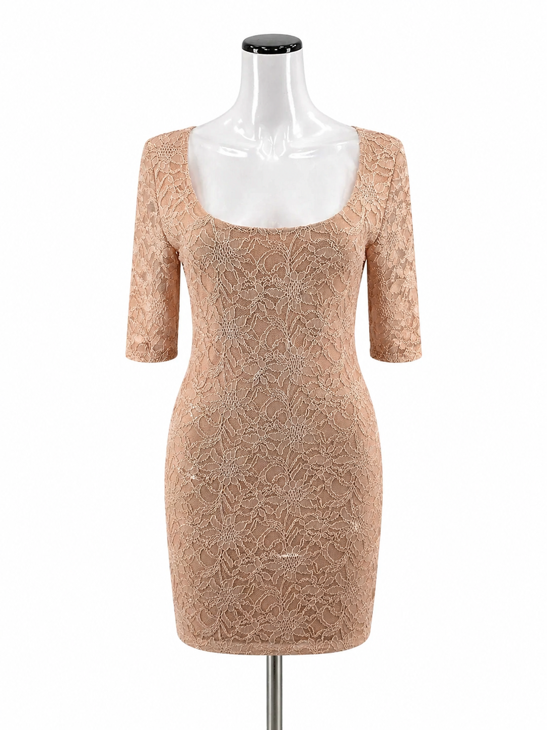Reign On Peach Lace Pre-Owned Ladies Dress