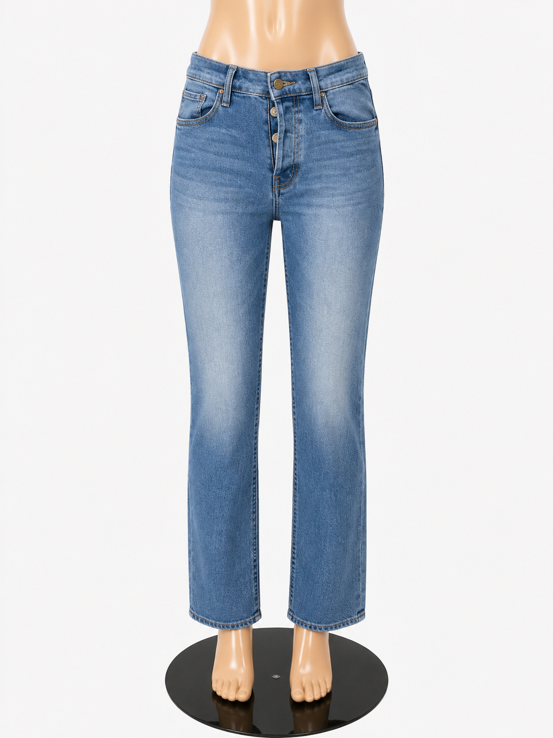 MOTHER The Tomcat Ankle Fray Jeans Size 29 | Kitty Corner Light Wash