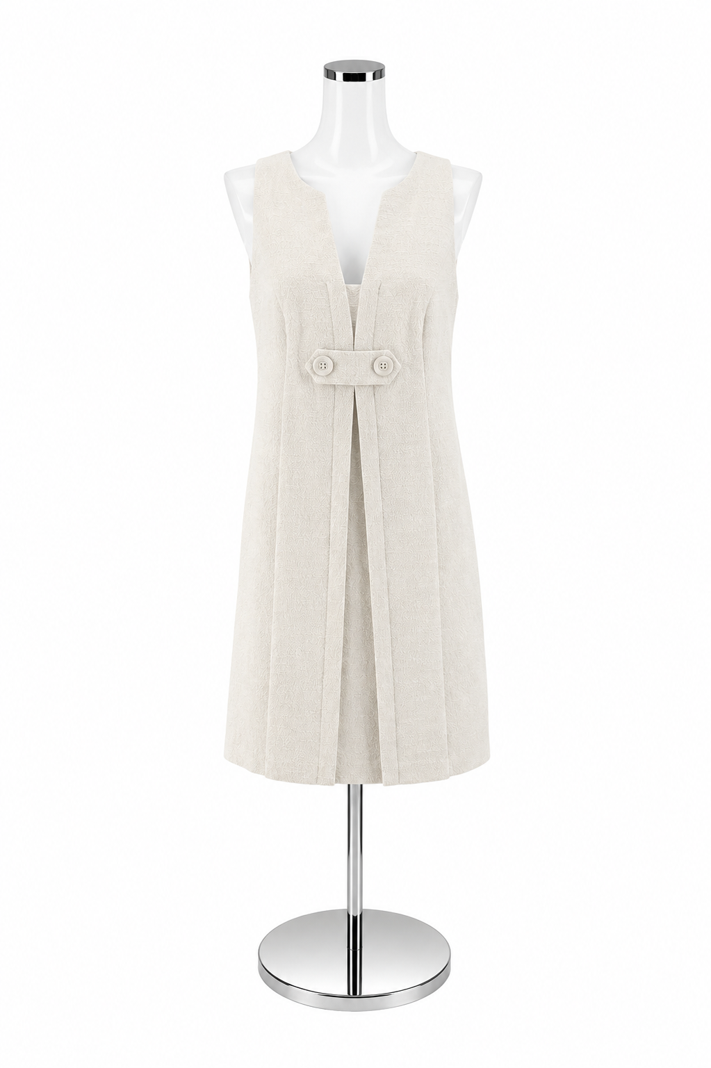 Trina Turk Aja Boucle Sleeveless Shift Dress | Size 8