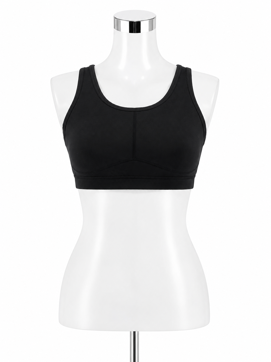 Athleta Glory 2.0 Racerback Cutout Sports Bra Black Size Small