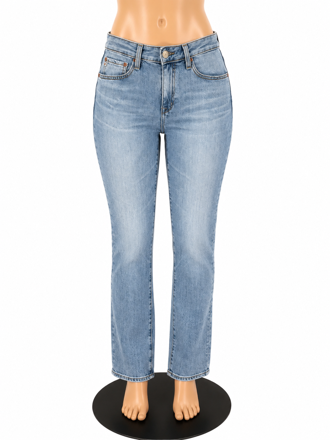 AG Adriano Goldschmied AG-ED Denim Straight Leg Jeans Light Wash Size 26R