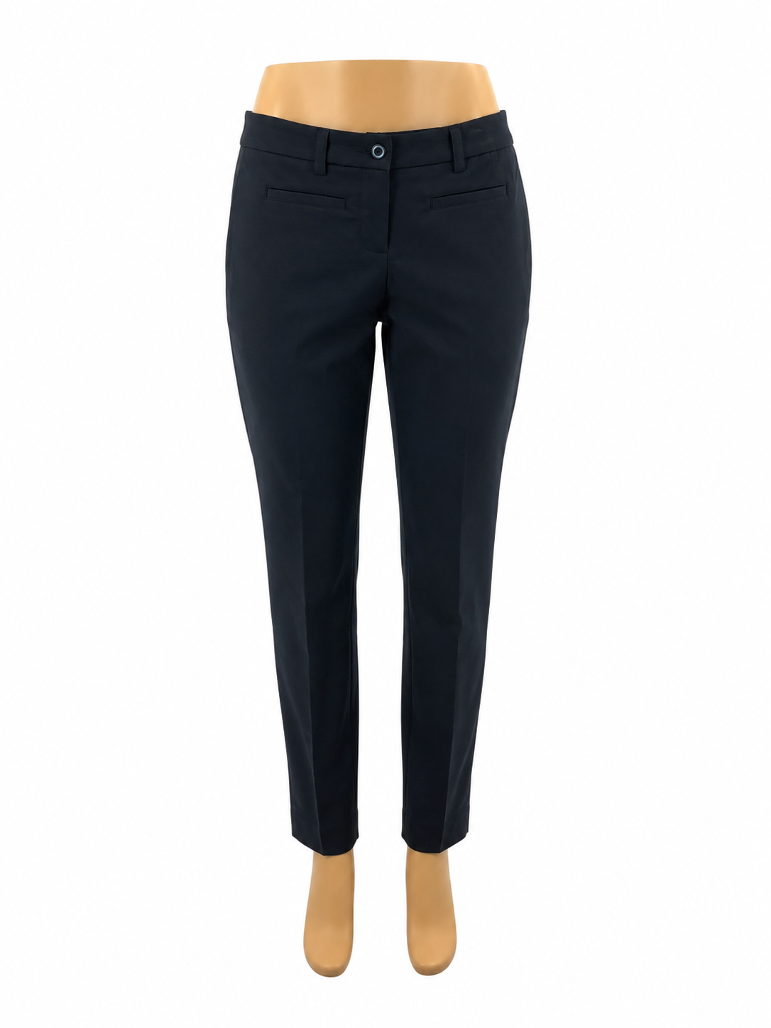 cabi Gray Pant The Carolyn Crop Pants Gray Stretch Ankle Trousers Women&