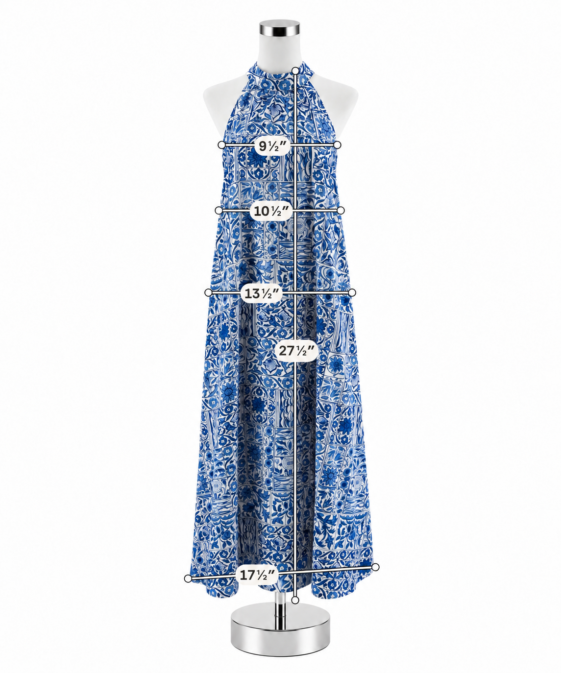 Ann Taylor Mosaic Tile Print Halter Neck Shift Dress Size Small - ONLINE ONLY