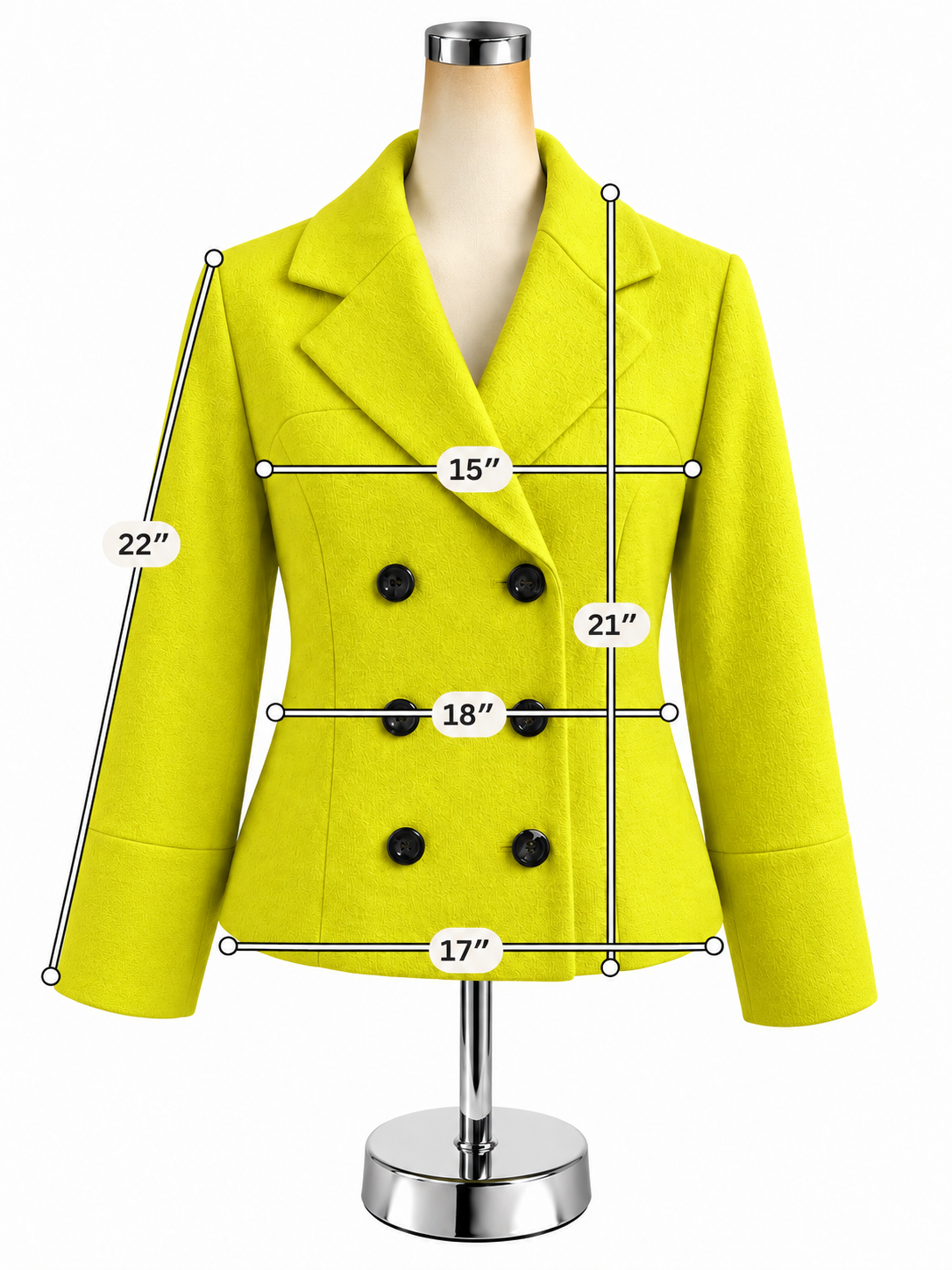 Maeve by Anthropologie Lilt Cropped Double-Breasted Blazer Jacket Green Small
