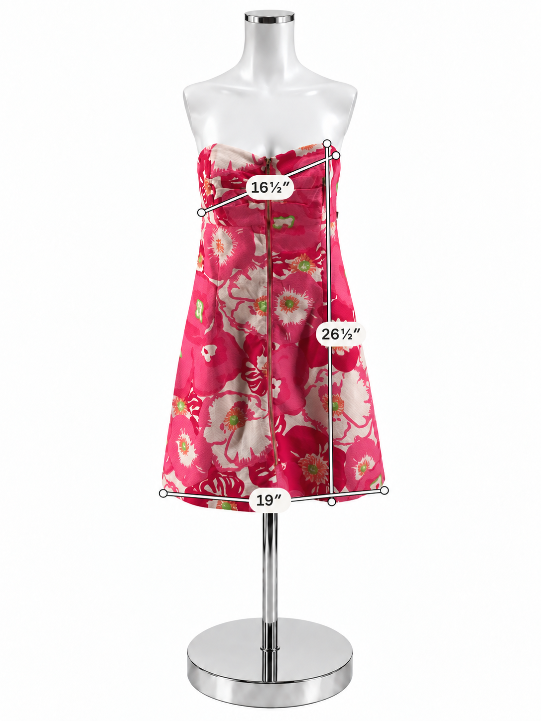 Lilly Pulitzer Delia Strapless Seersucker Dress Floral Print NWT Size 6 - ONLINE ONLY