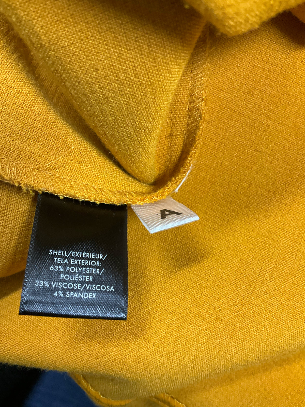 Ann Taylor Size 6 Mustard Yellow Mock Neck Balloon Sleeve Shift Dress - ONLINE ONLY