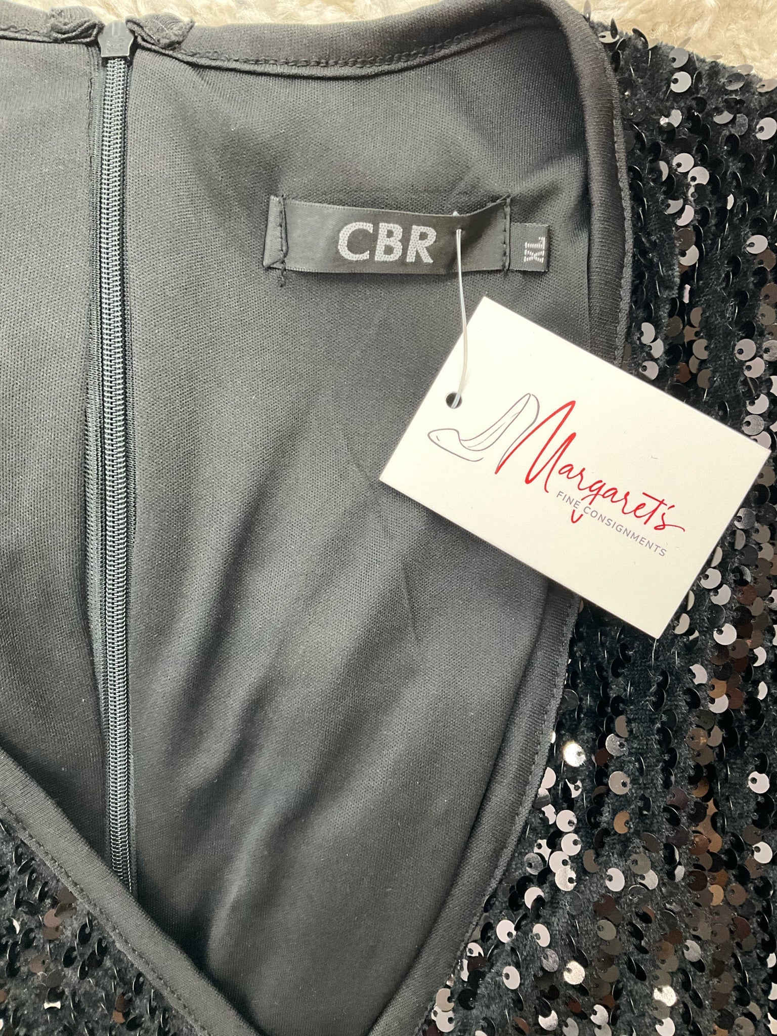 CBR Black Pre-Owned Ladies Dress - Size XL - Margaret’s Fine Consignment