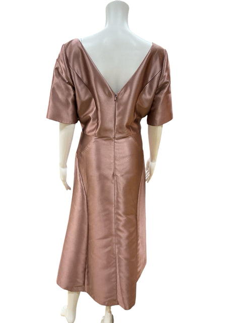 Kay Unger mauve Dress Size 12 mauve Solid Pre-Owned Ladies New With Tags Dress - Size 12