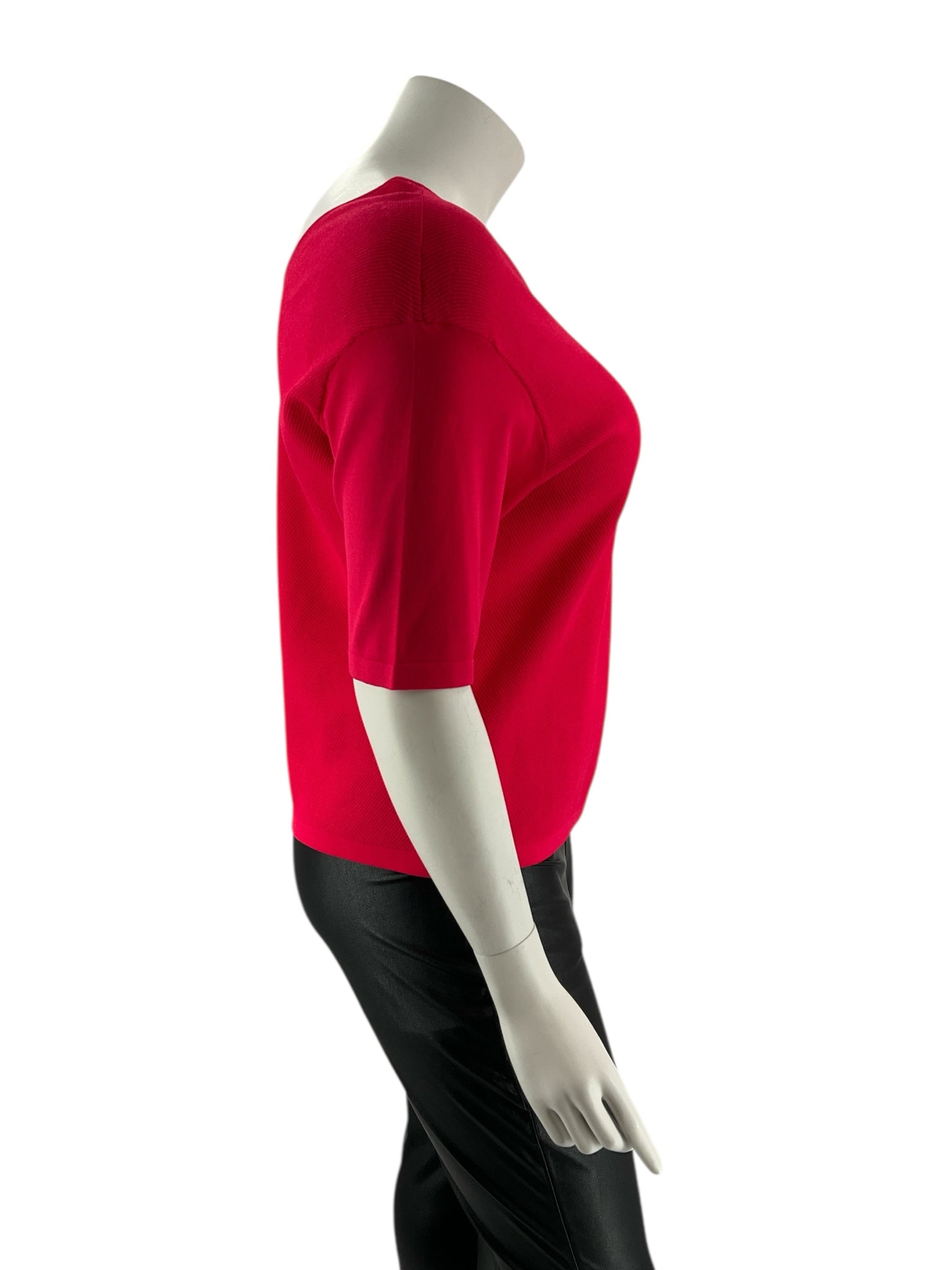 Carlisle Pink Solid Pre-Owned Ladies Casual Top - Size XXL