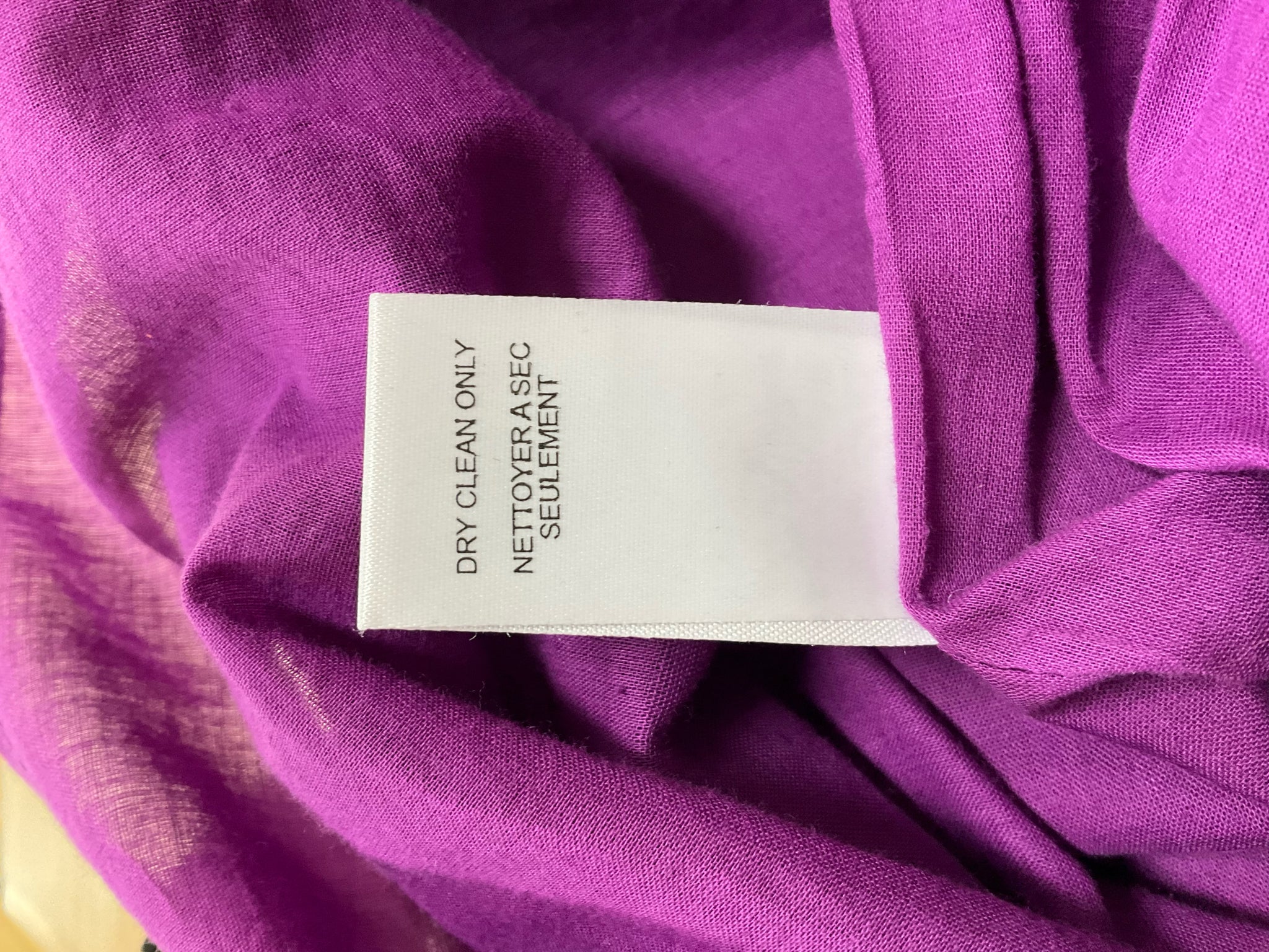 Nanette Lepore Black Purple Embroidered Bell Sleeve Mini Dress Size 12