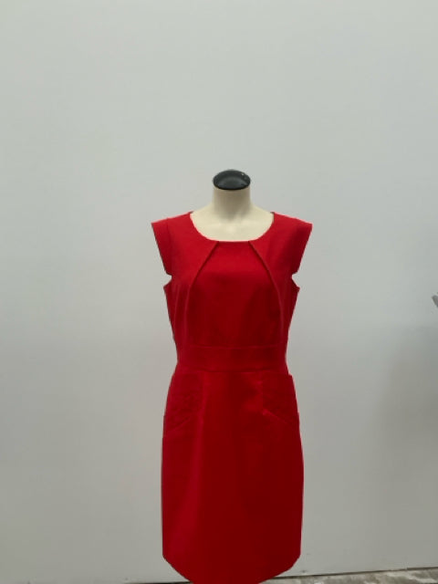 Gianni Bini Red Lace Back Sheath Dress Size 10 - ONLINE ONLY