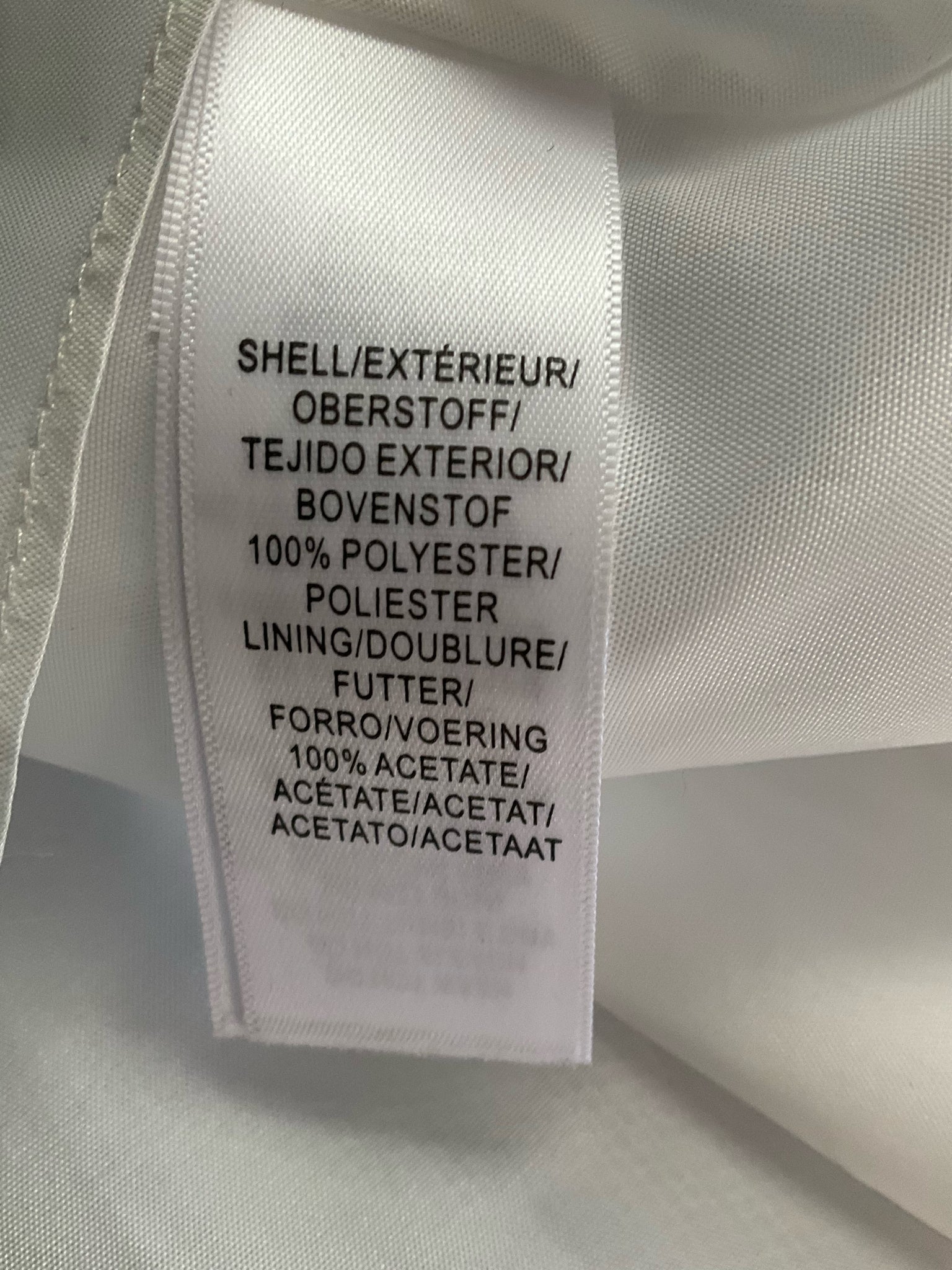 Adrianna Papell Blue/White Floral Pre-Owned Ladies Dress - Size 4