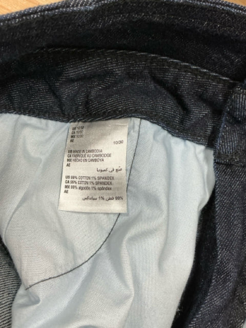 INC International Concepts Flare Jeans Womens Size 10 Dark Wash High Rise