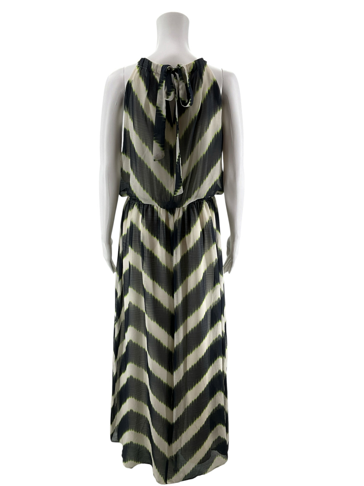 Vince Camuto Chevron Stripe Halter Maxi Dress Size 12 - ONLINE ONLY