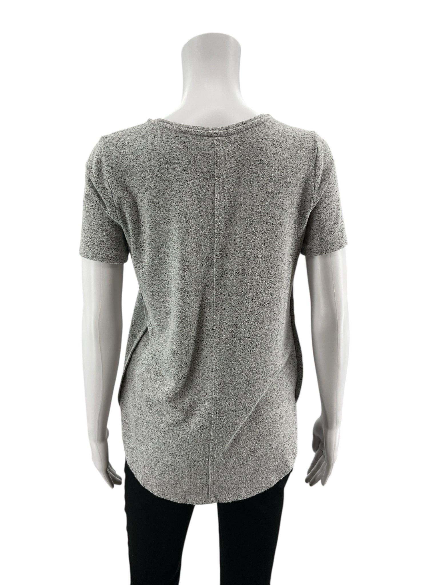 Ann Taylor Gray Heathered Pre-Owned Ladies Top - Size XS Petite - Margaret’s Fine Consignment