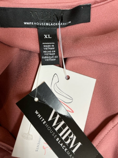 White House Black Market Mauve Solid Pre-Owned Ladies Top -Size XL - Margaret’s Fine Consignment