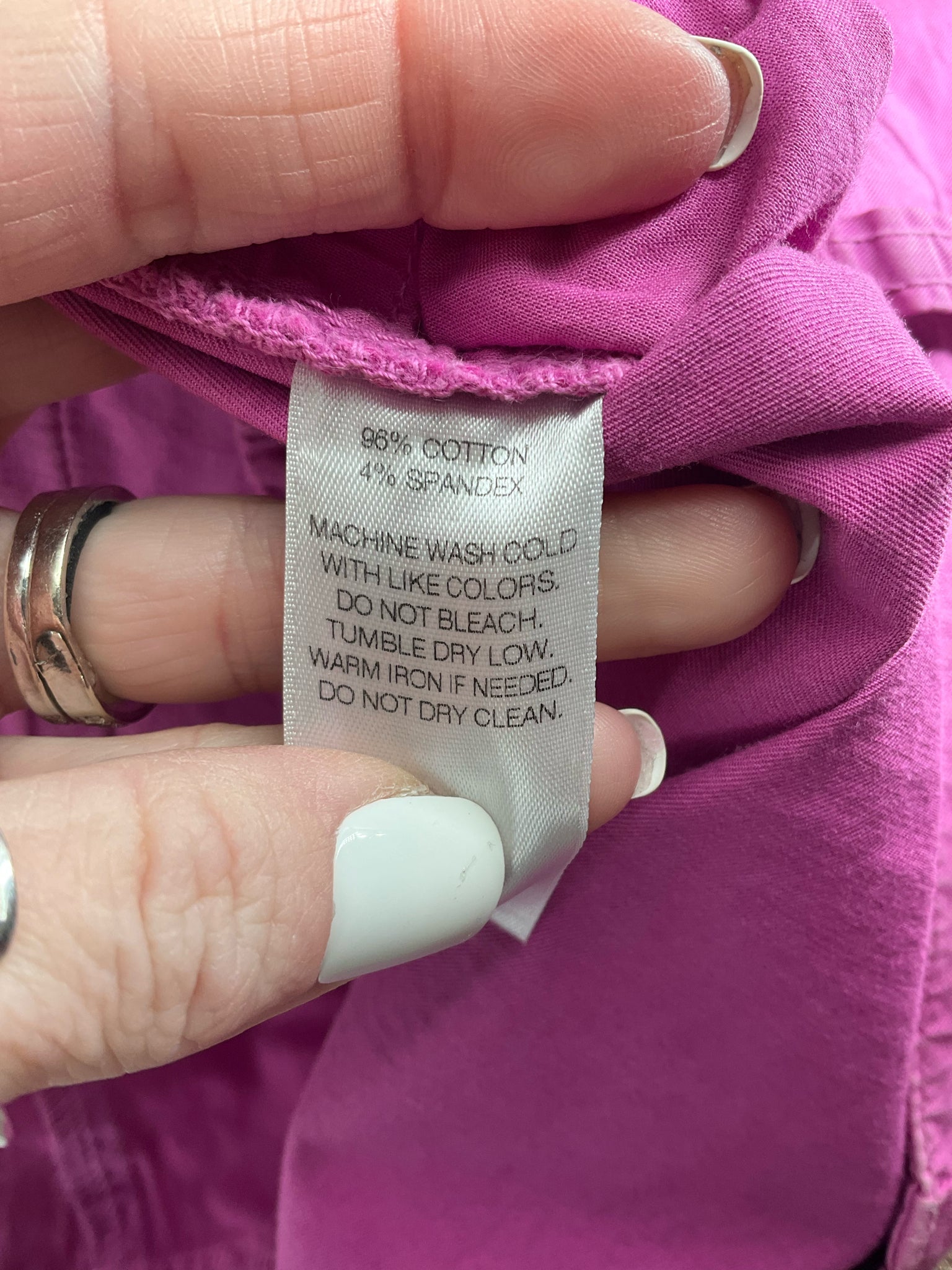 Vineyard Vines - Purple Solid Pre-Owned Ladies Skirt- Size 8