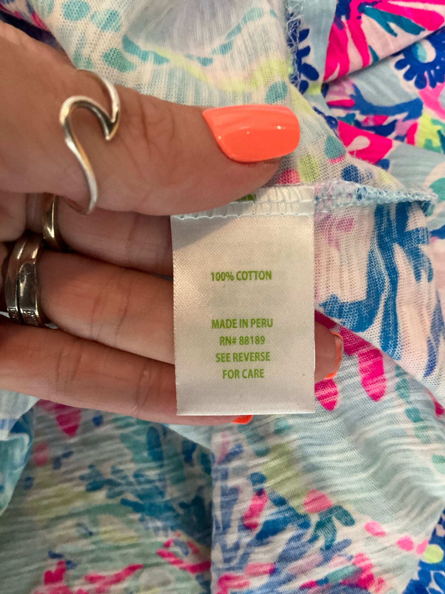 Lilly Pulitzer Etta V-Neck Tee &