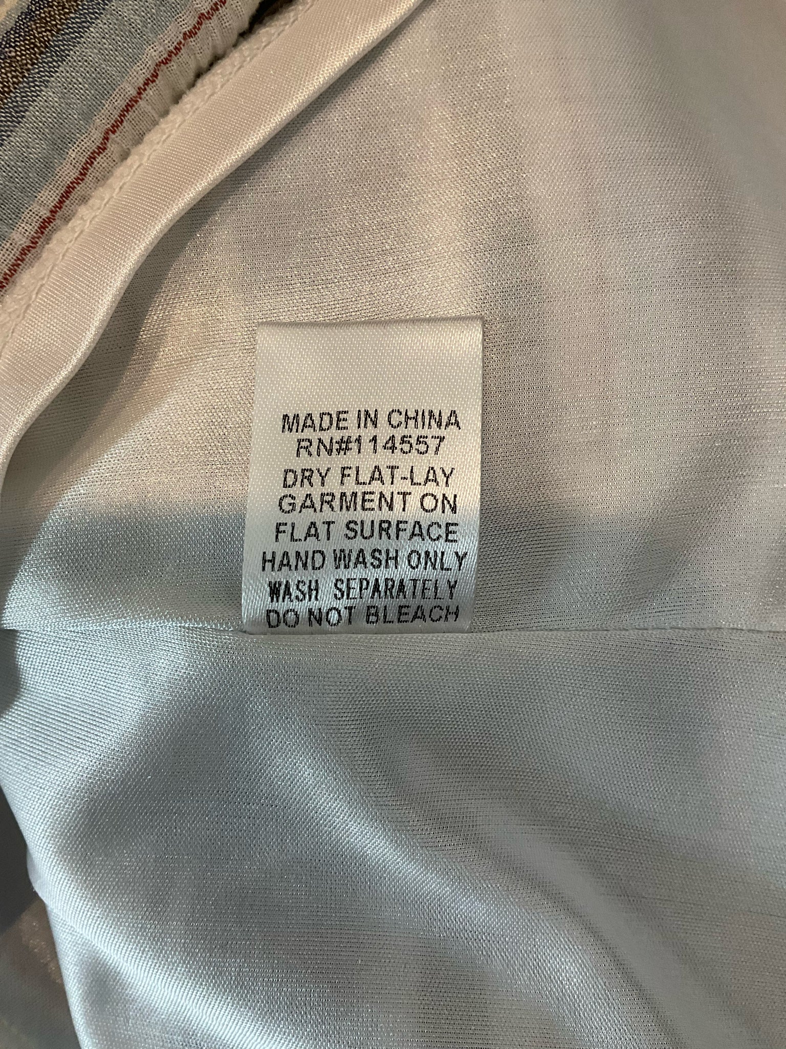 THML Striped Embroidered Boho Tunic Dress Blue White Cotton XS