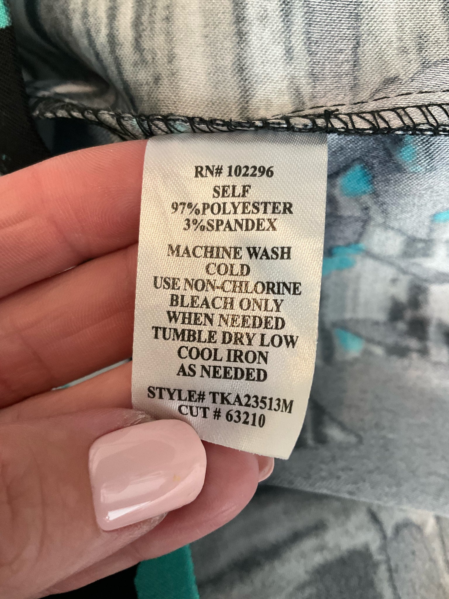 Connected Apparel Floral Sheath Dress Black White Teal Size 12