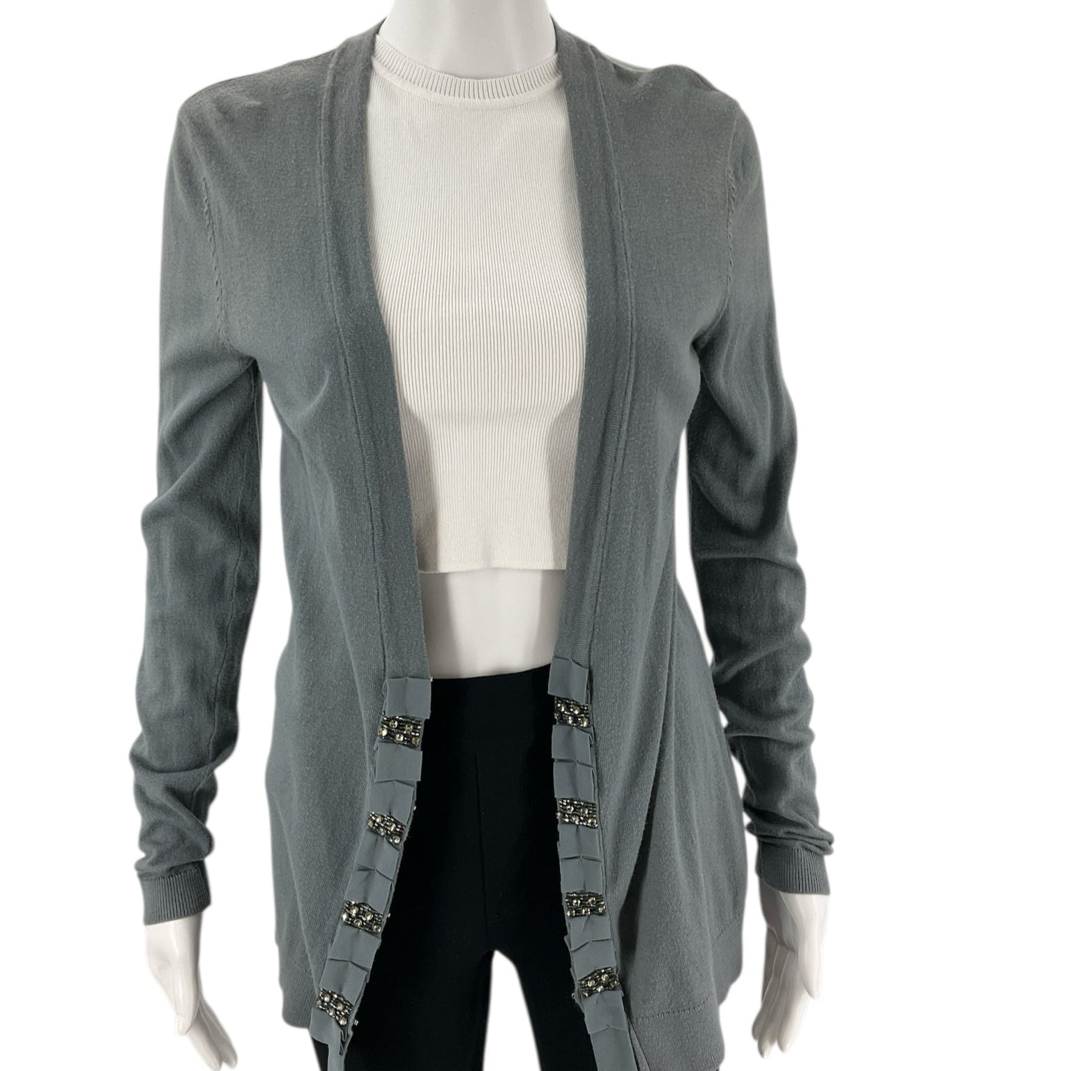 Loft Gray Ladies Pre-Owned Sweater - Size Small - Margaret’s Fine Consignment