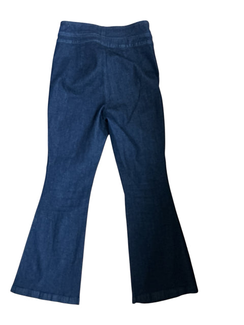 INC International Concepts Flare Jeans Womens Size 10 Dark Wash High Rise