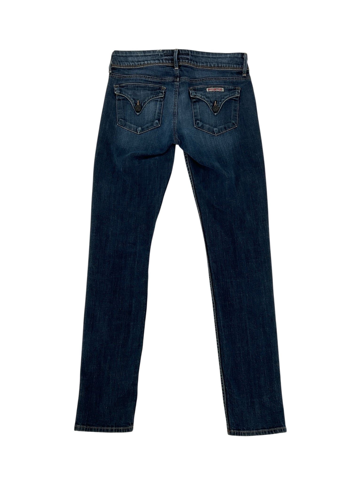 Hudson Size 8 Blue Denim Solid Pre-Owned Ladies Jeans