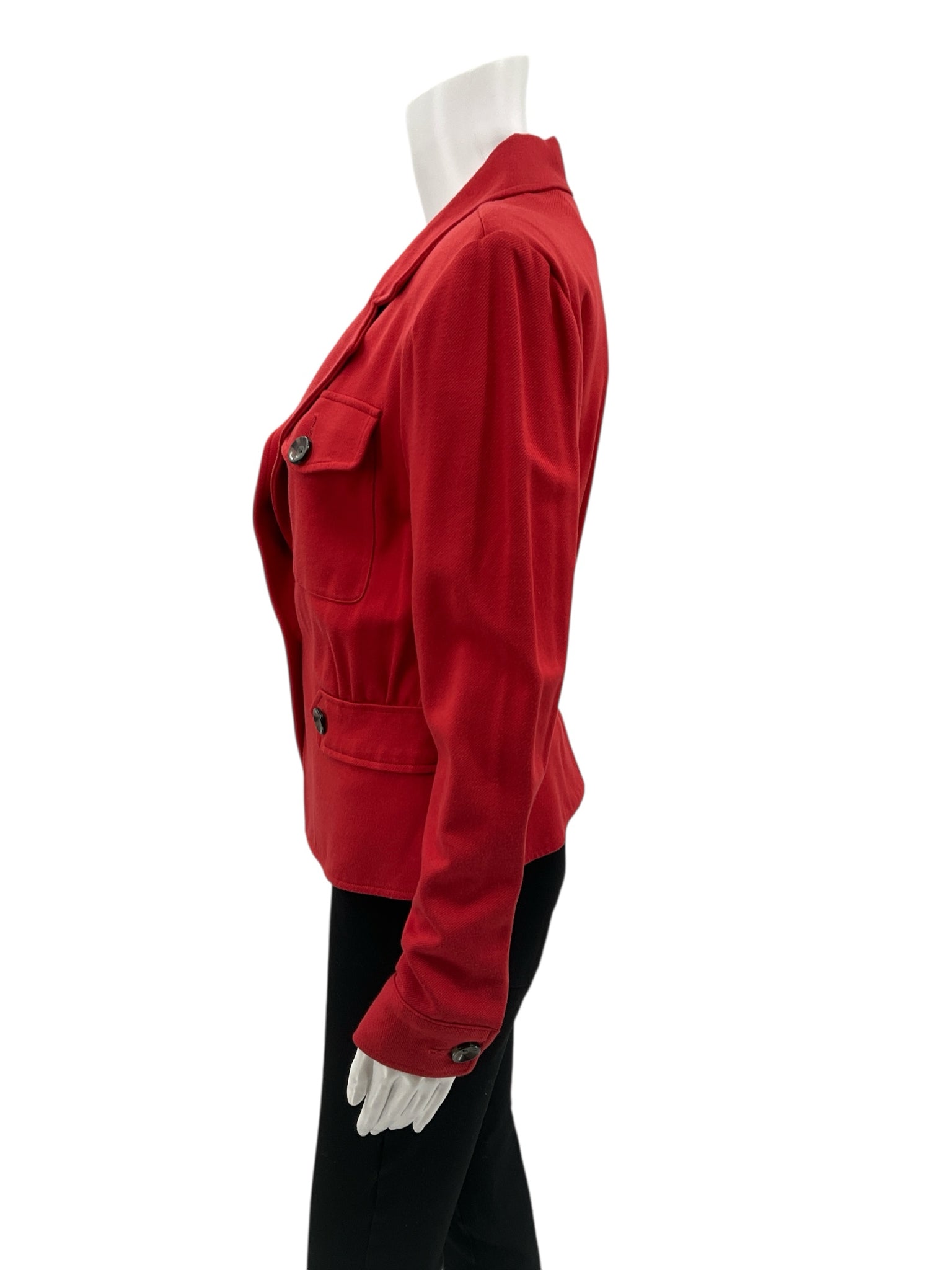 Cabi Red Solid Pre-Owned Ladies Jacket - Size 6