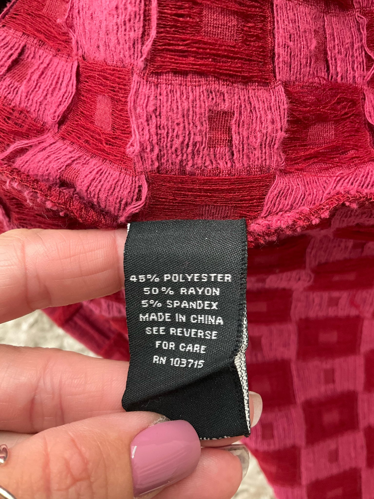 Sharagano Wine Pre-Owned Ladies Dress - Size 14 - Margaret’s Fine Consignment