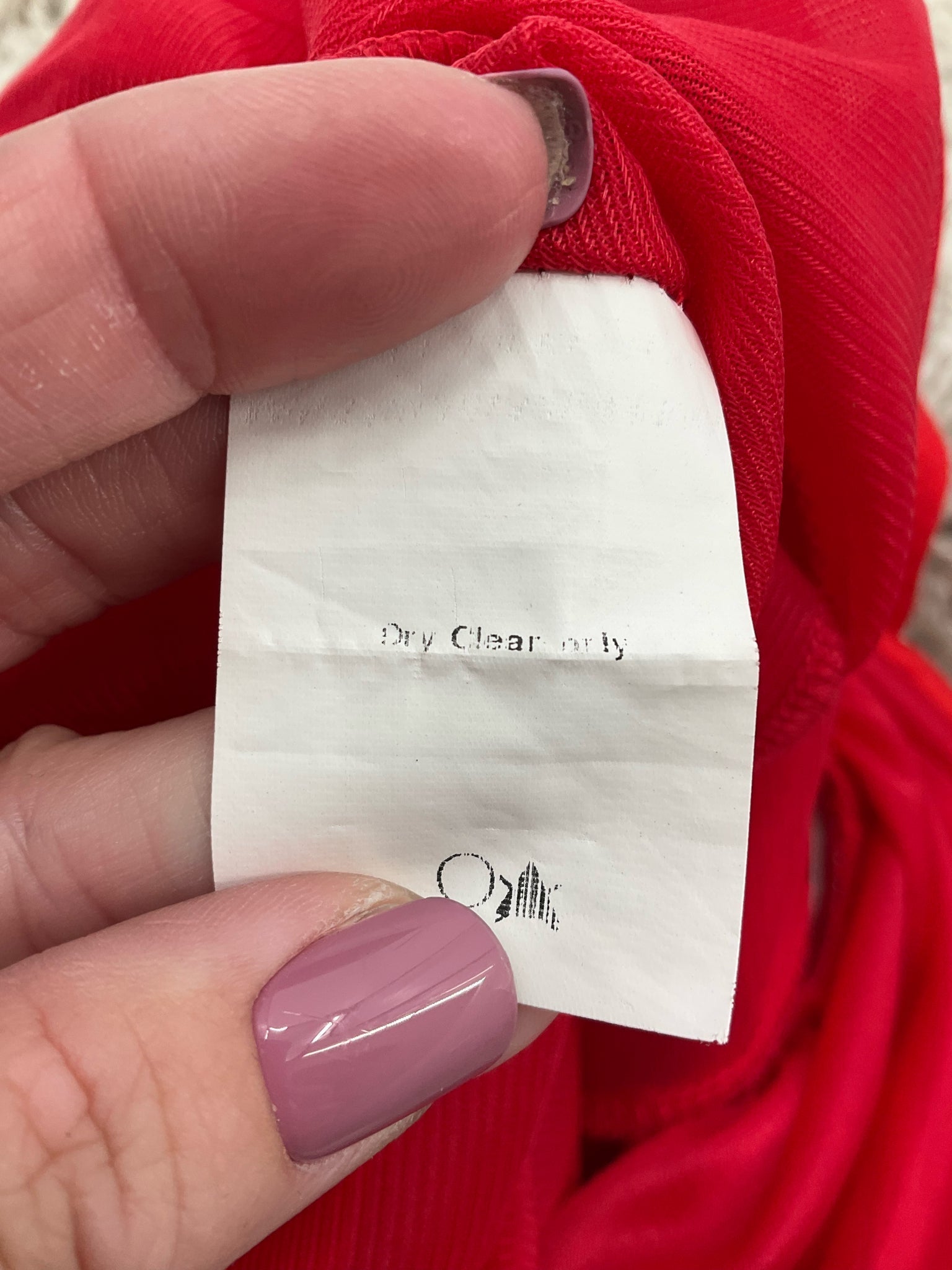 astr Orange/Red Solid Pre-Owned Ladies Jumpsuit - Size XS - Margaret’s Fine Consignment