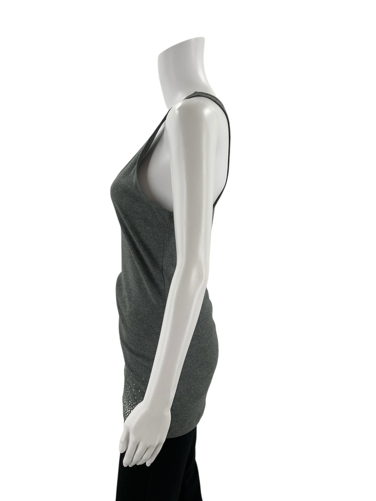 Express Gray Tank Top Pre-Owned Ladies Top - Size Large - Margaret’s Fine Consignment