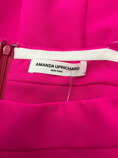 Amanda Uprichard hot pink Strapless Hot Pink Pre-Owned Ladies Dress - Size Medium - Size M