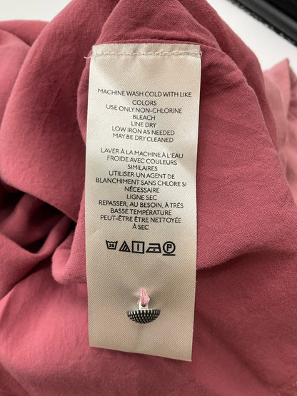 by Anthropologie mauve Mini Anthropologie Mauve Solid Pre-Owned Ladies Dress - Size 8 - Size 8