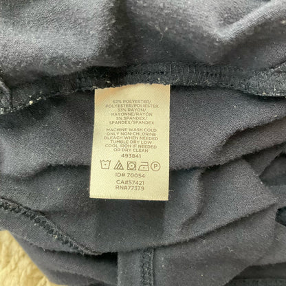 Ann Taylor Navy Solid Ladies Pre-Owned Blouse - Size Small - Margaret’s Fine Consignment