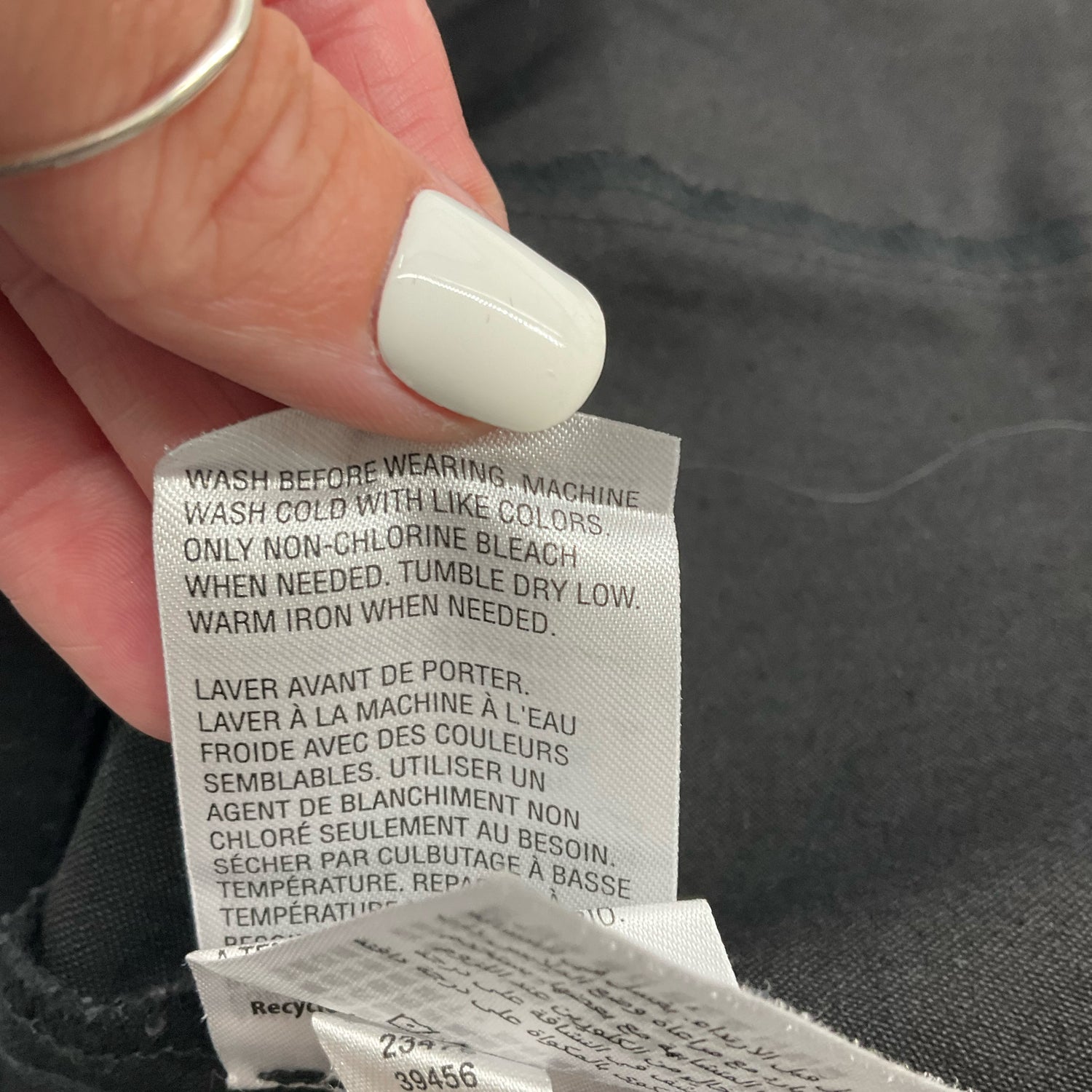 Charter Club Black/Maroon Floral Pre-Owned Ladies Jacket - Size Small