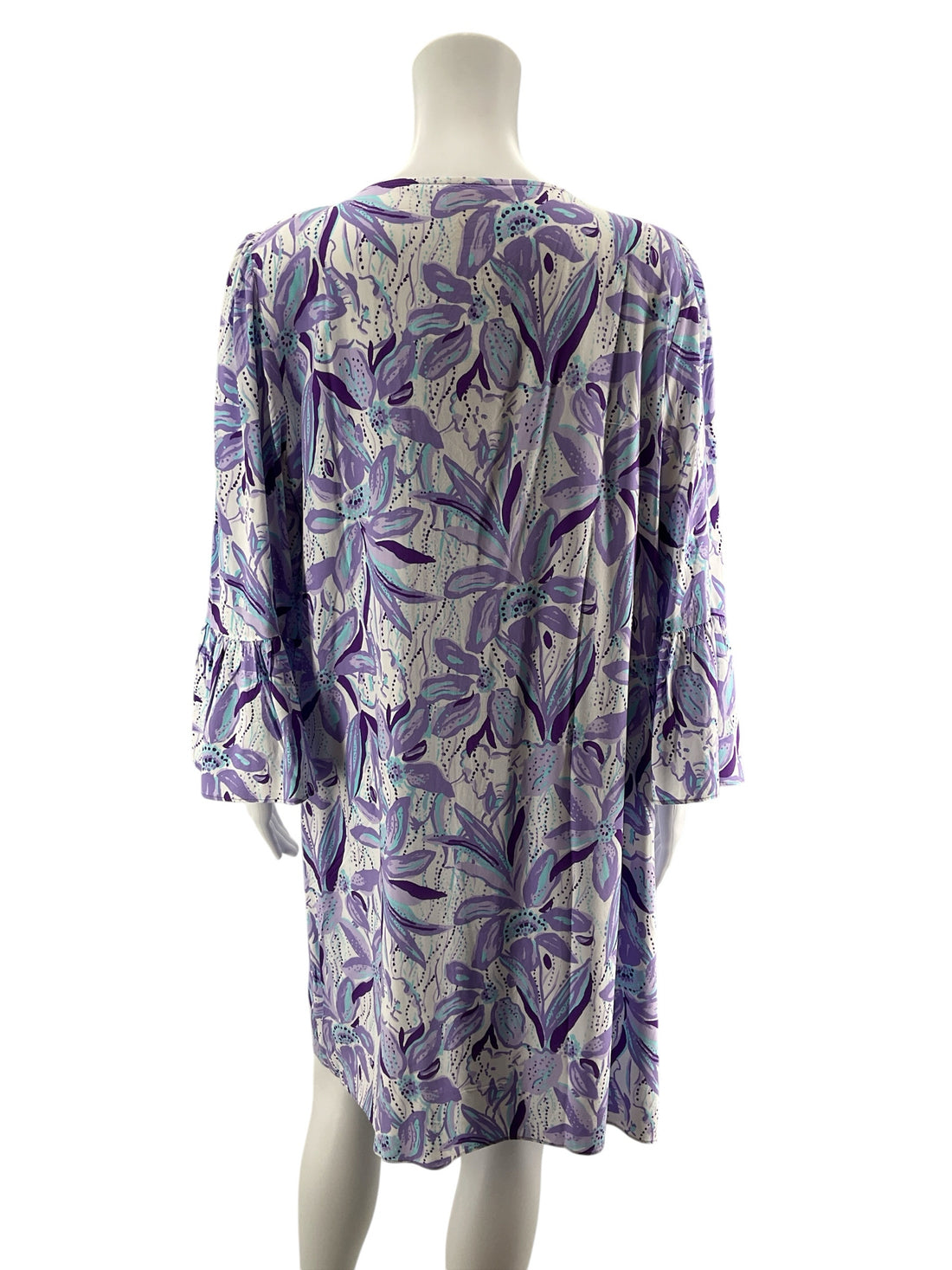Lilly Pulitzer Kimi Tunic Dress Multi Shellabrate Floral Size 14 NWT