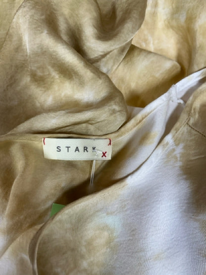 STARK X Crushed Velvet Tie-Dye Tunic Dress | Size XS
