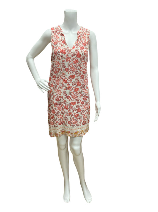 Gap Size S white/pink Floral Dress