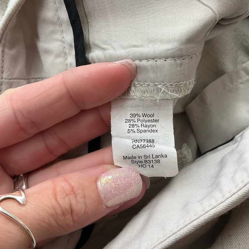 J Crew Light Gray Solid Ladies Pre-Owned Pants - Size 00 - Margaret’s Fine Consignment