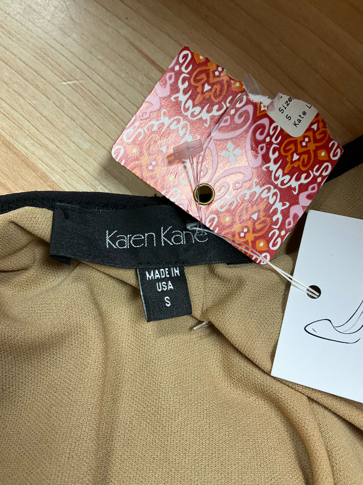Karen Kane Kate Black &amp; Tan Floral Lace Sheath Dress NWT Size Small - ONLINE ONLY