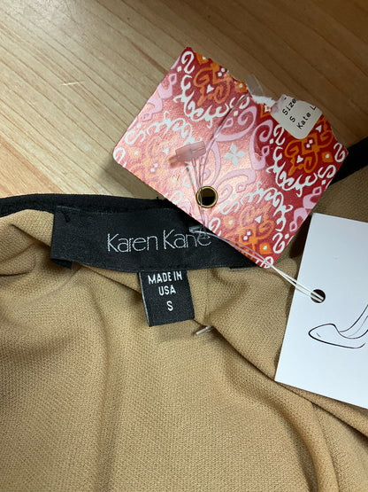 Karen Kane Kate Black &amp; Tan Floral Lace Sheath Dress NWT Size Small - ONLINE ONLY