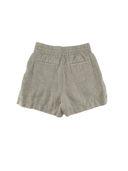 Athleta Tan Shorts Cabo Linen Shorts Tan Drawstring Waist Size XXS - Size xxs
