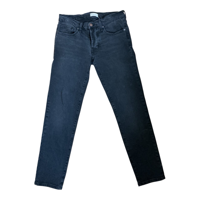 Oliver Logan Slim Straight Sustainable Jeans Womens Size 27 Washed Black