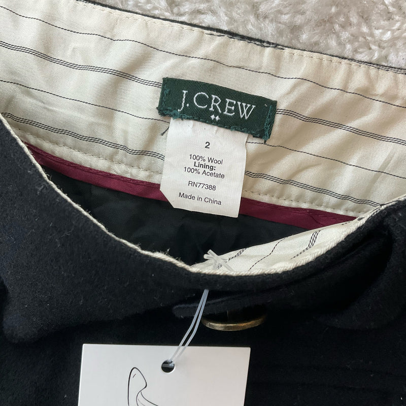 J. Crew Black Solid Wool Skirt – Size 2, Excellent Pre-Owned - Margaret’s Fine Consignment