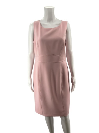 Kasper Pink Sleeveless Sheath Dress Size 10P