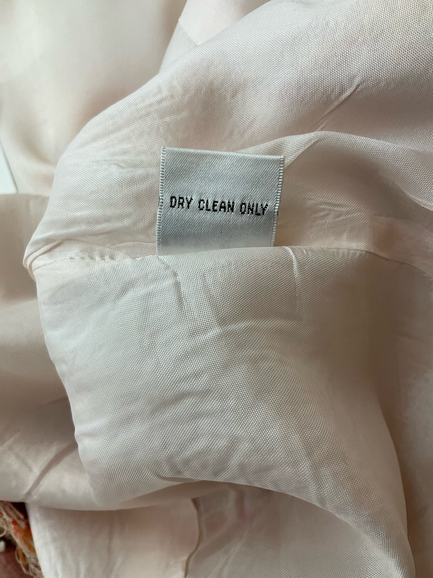 Teri Jon Orange/Green Tweed Pre-Owned Ladies 2 Piece Skirt Suit - Size 2