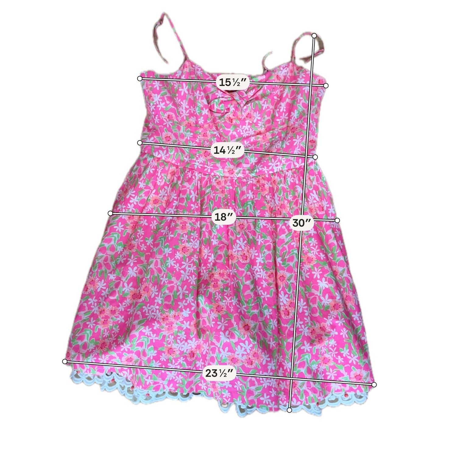 Lilly Pulitzer Janice Dress Hotty Pink First Impression Floral Size 12
