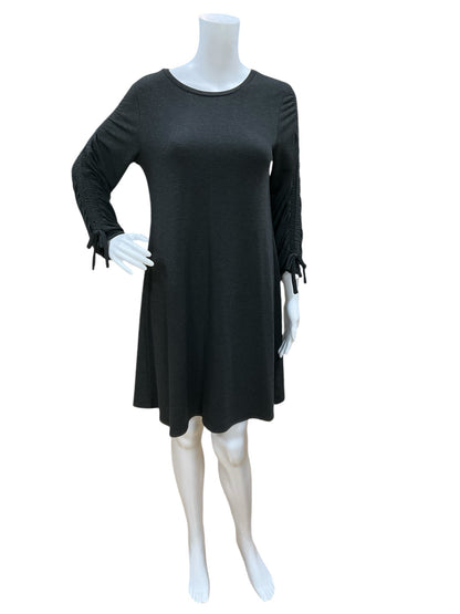 Cupio Size S Charcoal Heathered Dress